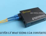 Nguyên lý hoạt động của bộ chuyển đổi quang điện 1 sợi và 2 sợi - Converter