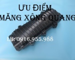 Măng xông cáp quang nằm ngang 12, 24, 48, 96 sợi có những ưu điểm nào?